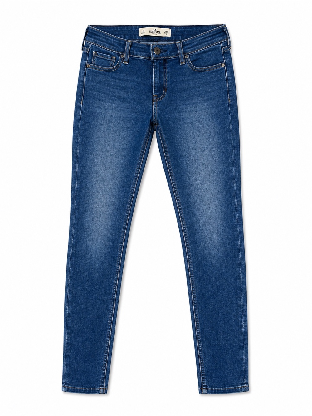 Hollister Skinny Jeans in Medium Blue Wash